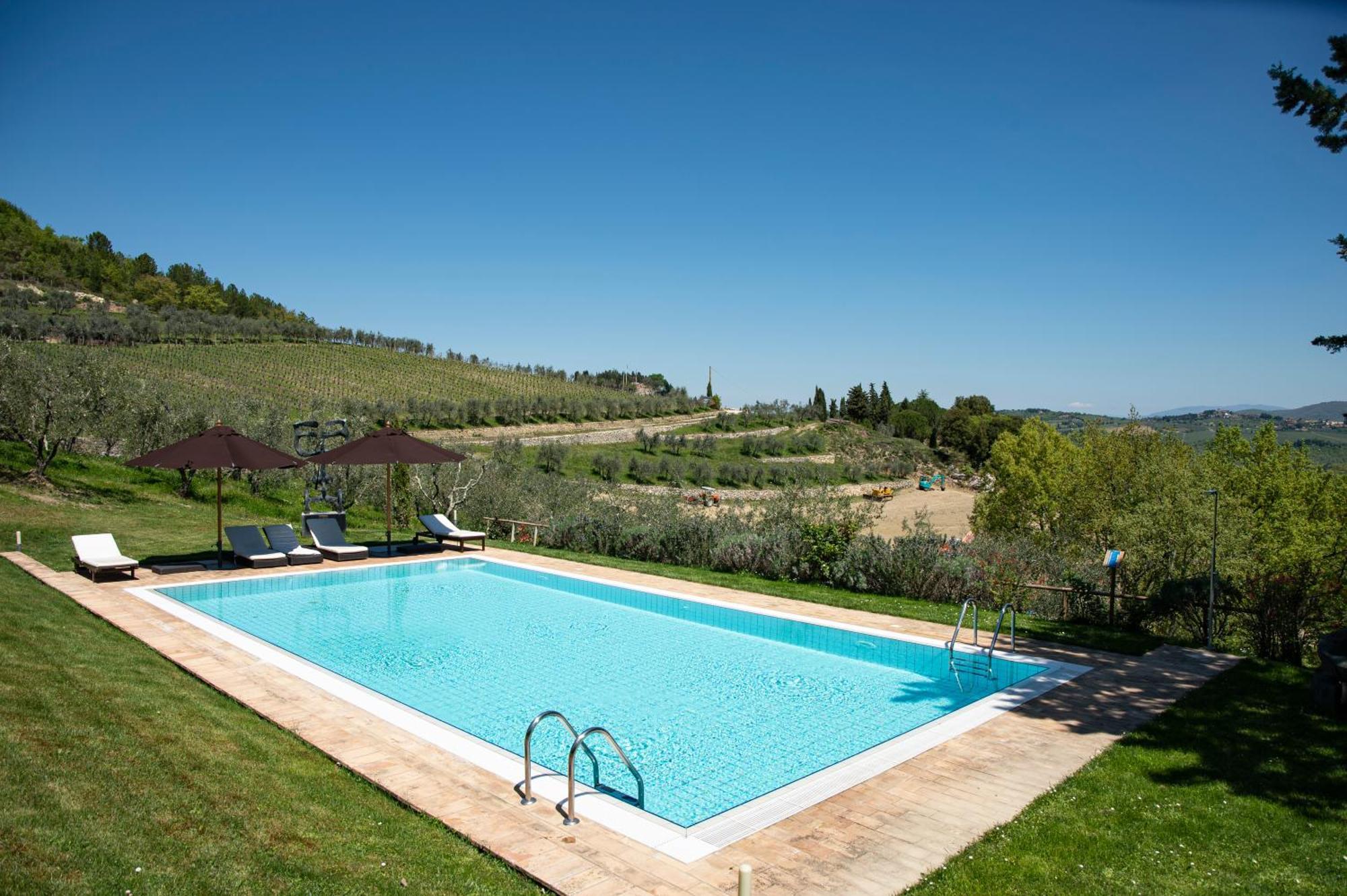 Nittardi Villa Castellina in Chianti Exteriör bild