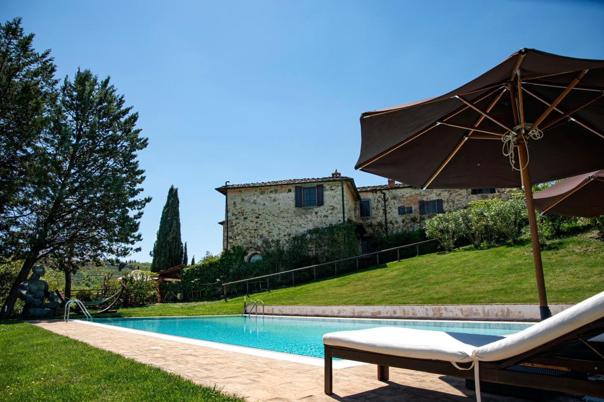 Nittardi Villa Castellina in Chianti Exteriör bild